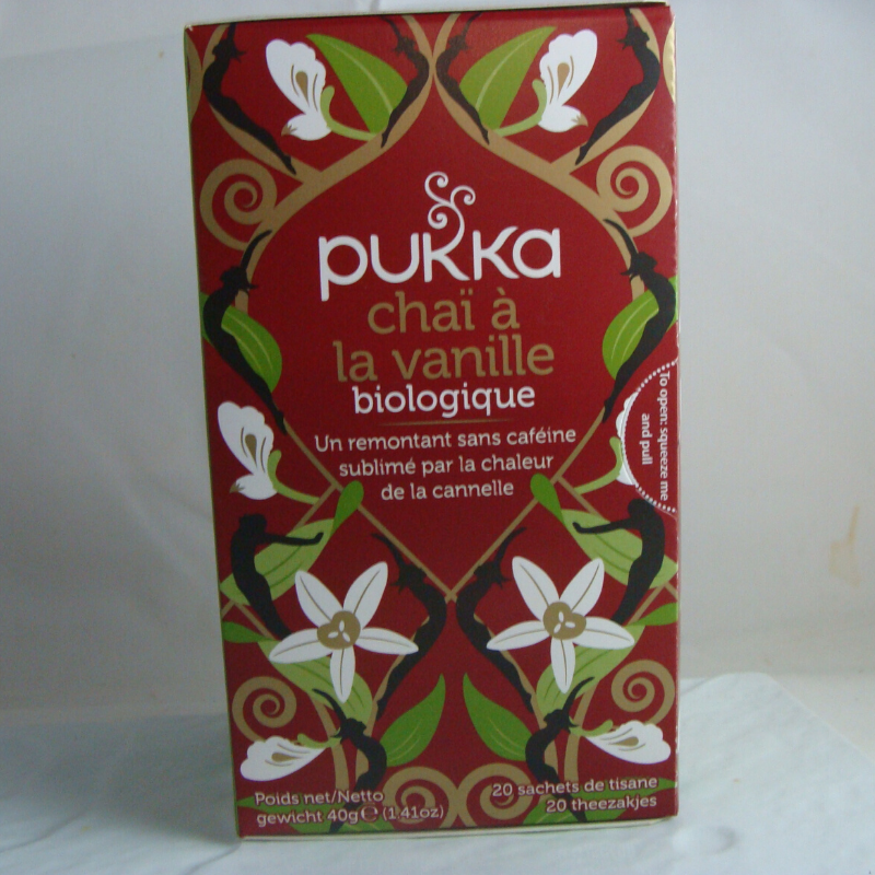 Tisane Pukka Bio - Du Panier à l'Assiette