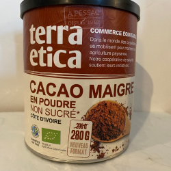 Cacao Maigre en poudre 280g