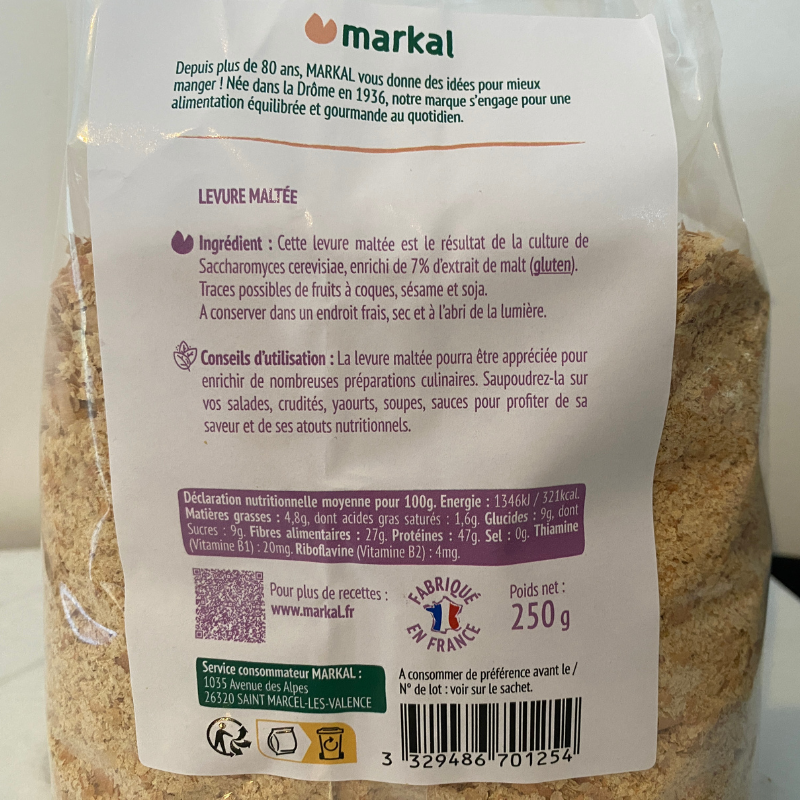 Levure maltée Bio Du Panier à l